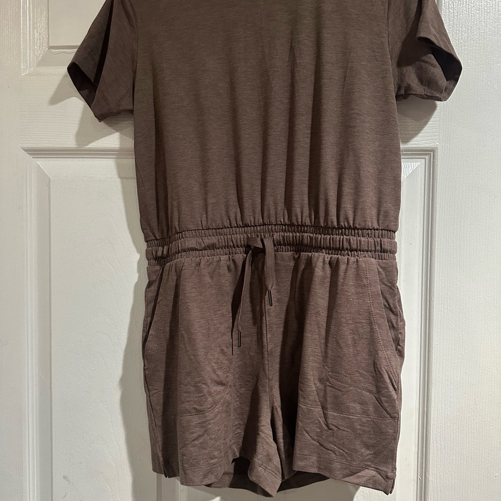 Casual Brown Jumpsuit